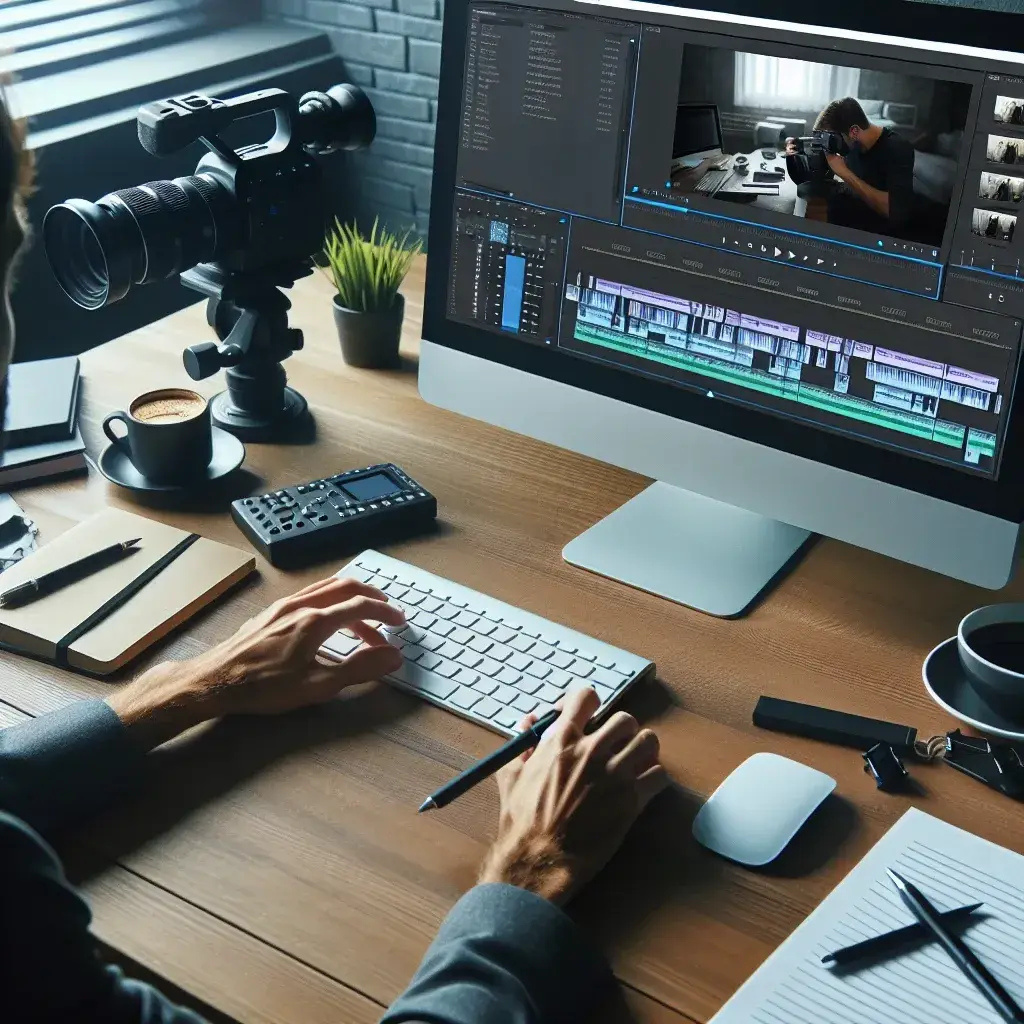 "User creating and editing long-form videos on Twitter X platform, highlighting new video editing tools for premium subscribers."